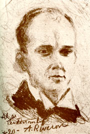 Retrato de Nicols Ferdinandov (1920)