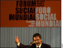 На Всемирном социальном форуме в Порто-Алегре