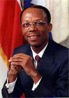 Президент Гаити Ж.-Б. Аристид (фото с сайта www.haiti.org)