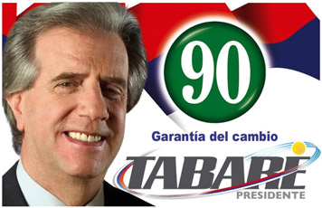 Табаре Васкес - кандидат от всех левых и лево-центристских сил Уругвая  (фото с сайта www.ps.org.uy)