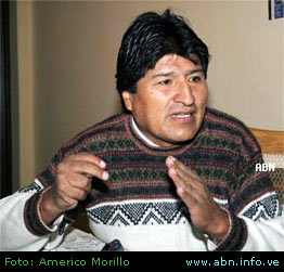 Evo Morales (Foto: Americo Morillo, www.abn.info.ve)
