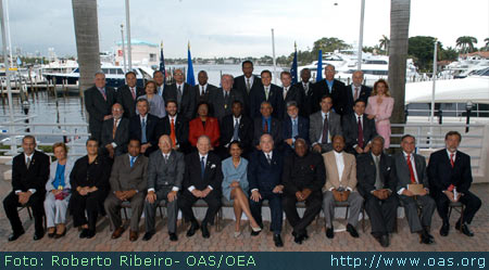 Participants of the 35th General Assembly of Organization of American States (Photo by Roberto Ribeiro, www.oas.org)