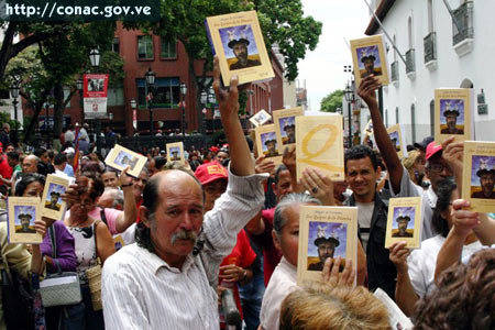 Operaci&oacute;n Dulcinea en Venezuela y Marat&oacute;n de lectura la obra de Cervantes en Chile y M&eacute;xico (foto desde http://conac.gov.ve)
