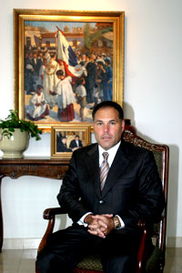 Вице-президент и министр иностранных дел Панамы Самуэль Левис Наварро (фото с сайта www.mire.gob.pa)