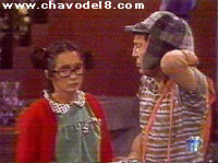 Chespirito: Nunca hubo pleito con la Chilindrina (Foto desde chavodel8.com)