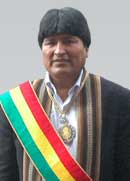 Evo Morales jura cambiar la historia de Bolivia