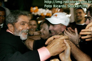 Lula va por su segundo mandato (Foto Ricardo Stuckert/PR, http://img.radiobras.gov.br)