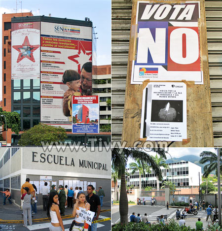 El ''No'' gan&#243; el referendo constitucional en Venezuela en re&#241;ido resultado