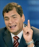 Rafael Correa (foto desde www.aporrea.org)