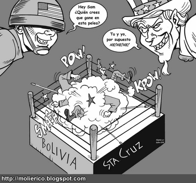La “balcanizaci&#243;n” de Bolivia es un peligro real (Imagen: http://molierico.blogspot.com)