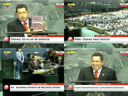 Presidente Chávez en la ONU: "El socialismo es el camino hacia la salvación del planeta"