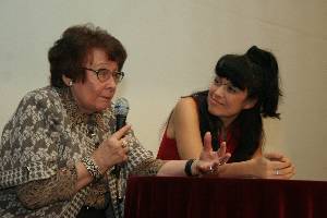 Наталья Вагапова и Александра Хонг