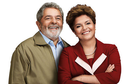 Лула и Дилма (Фото с сайта http://www.dilma13.com.br)