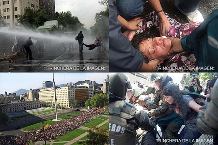 Побоище в Чили: репрессии против студентов
