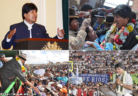 Evo Morales describe la diplomacia norteamericana