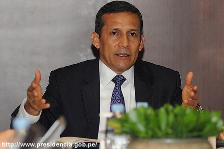 Presidente Ollanta Humala