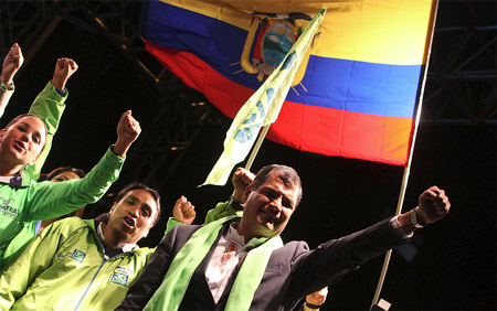 Гражданская революция в Эквадоре будет продолжена. Убедительная победа Рафаэля Корреа