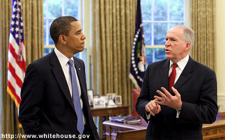 Barack Obama and John Brennan