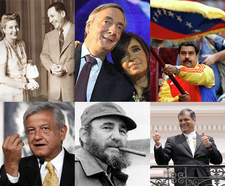 Estados Unidos contra lideres latinoamericanos
