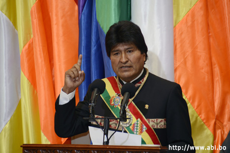 Evo Morales lidera oposici&#243;n al neoliberalismo en Am&#233;rica Latina