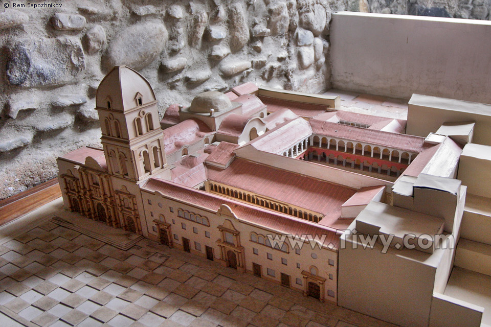 Model of the San Francisco monastery