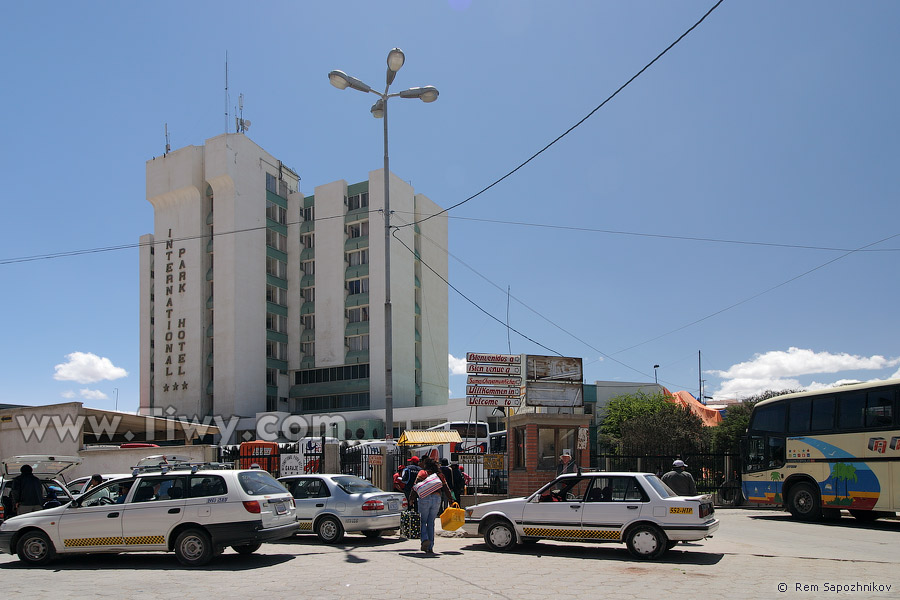Bus station of Oruro