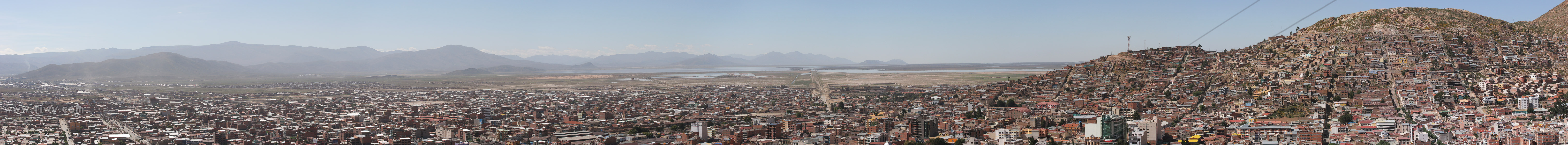 The panorama of stone Oruro