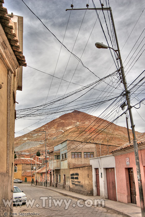 Potosi streets, Bolivia