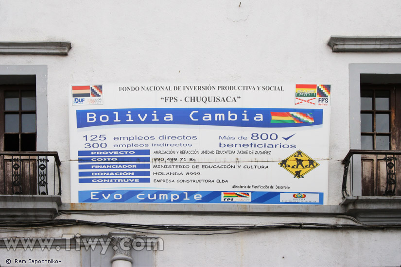 Bolivia cambia, Evo cumple