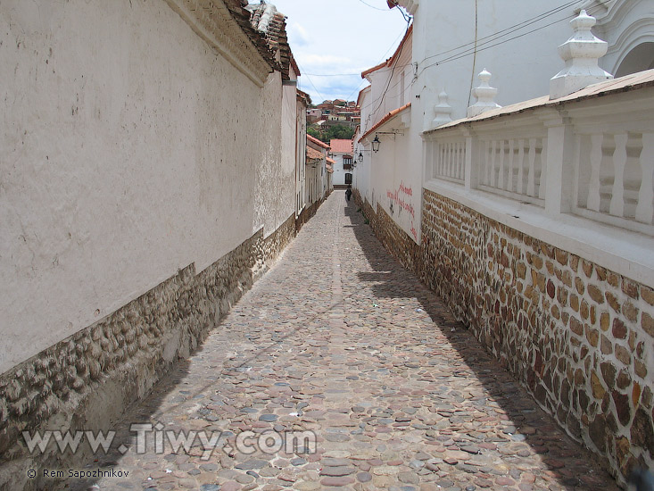 Sucre streets, Bolivia