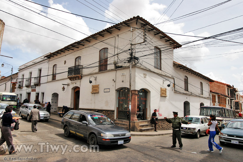 Sucre streets, Bolivia