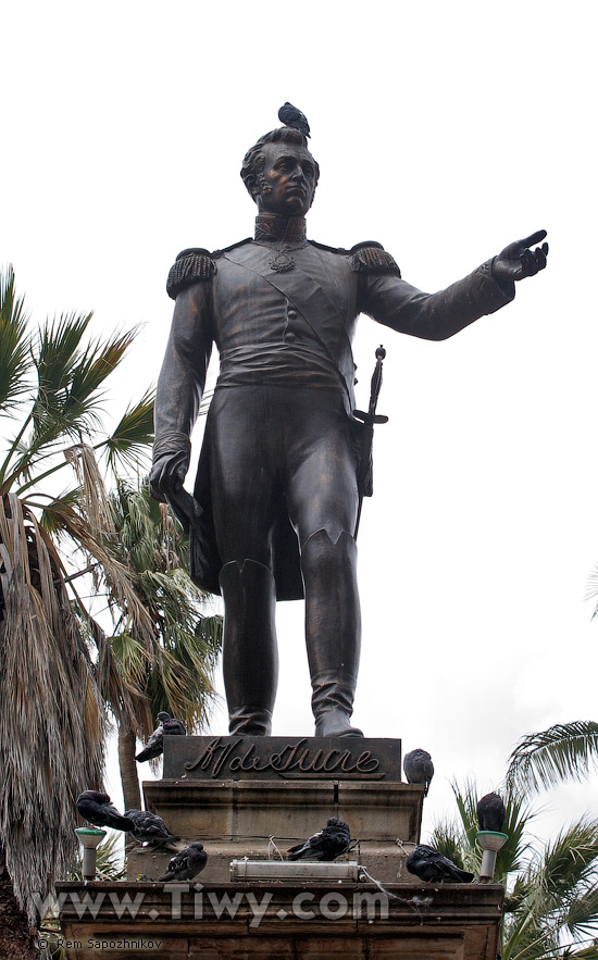 The monument to A.J de Sucre
