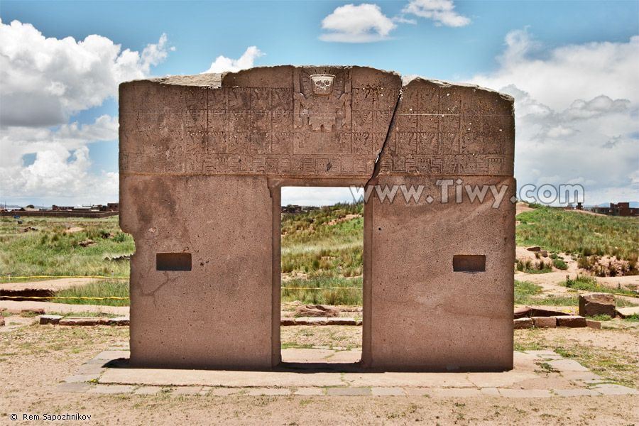 La puerta del Sol - Tiwanaku, Bolivia