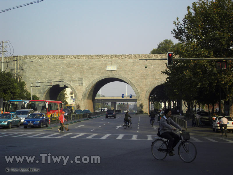 Gate in the east part of Nanjing