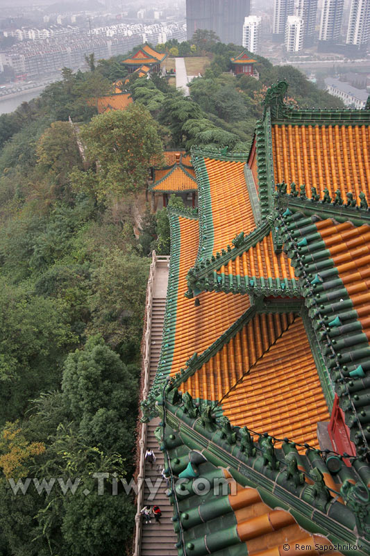 Vista desde la Torre Yuejiang