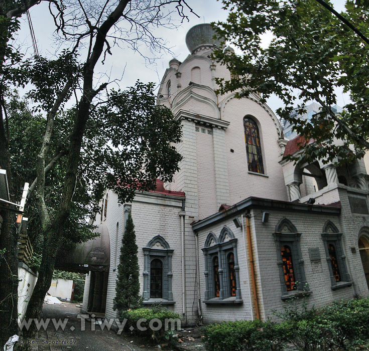 El ex-templo de San Nicolas en Shanghai
