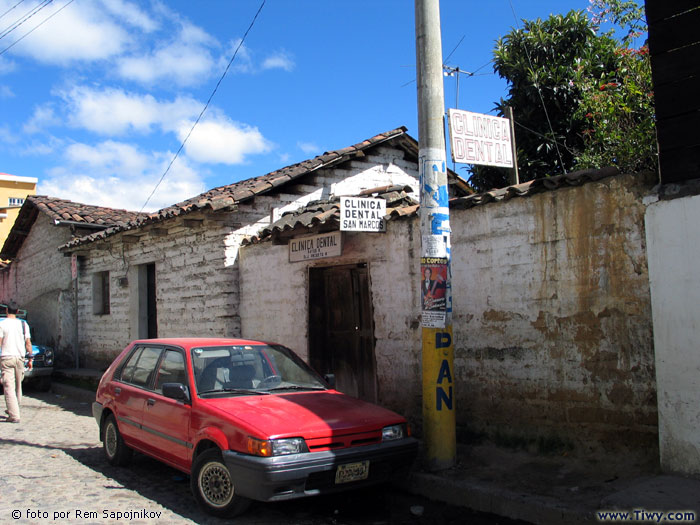 La clinica odontologica en Chichicastenango