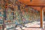 El mural "Los Puertos y el Petrleo"