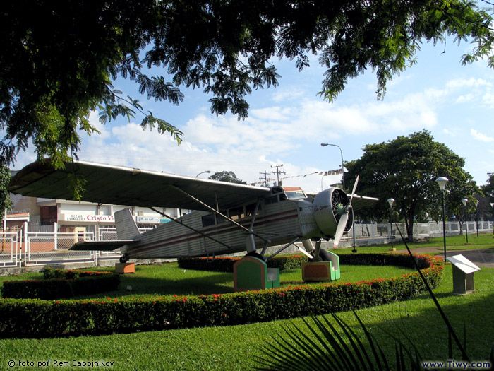 Avioneta Rio Caroni, piloteada por Jimmy Angel