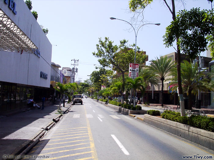 Ciudad Porlamar. Avenidas Santiago Mariño