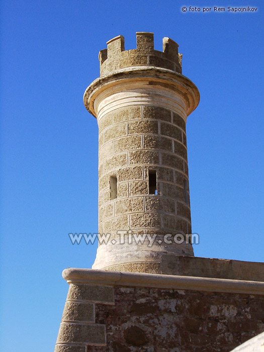 The castle of San Carlos de Borromeo
