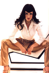 Наталия Орейро. Фотография из журнала Elle Номер 77 Сентябрь 2000