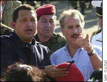В Сьюдад-Гуаяне на юге Венесуэлы завершились двухдневные переговоры президентов Колумбии и Венесуэлы Андреса Пастраны и Уго Чавеса