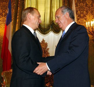 К итогам визита в Россию президента Чили ( фото с сайта www.fotopresidencia.cl )