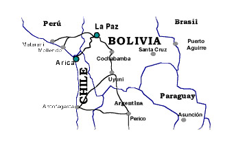 Железная дорога Арика-Ла-Пас принадлежит боливийцу ( фото с сайта www.afcalp.cl )