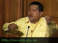 Чавес: США не должны беспокоиться о покупке Венесуэлой российского оружия (Фото с сайта www.vtv.gov.ve)