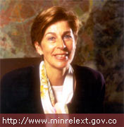 Colombia: La canciller Carolina Barco denuncia maltrato en el aeropuerto de Miami (Foto desde www.minrelext.gov.co)