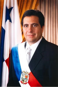 Президент Мартин Торрихос  (Фото с сайта www.presidencia.gob.pa, фотограф: Markos Leave)