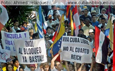 Папа римский осудил экономическое эмбарго, наложенное США на Кубу (foto por Ahmed Vel&aacute;zquez, www.cubavsbloqueo.cu)