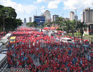 Red tide: Final chord of Hugo Chavez campaign Red tide: Final chord of Hugo Chavez campaign